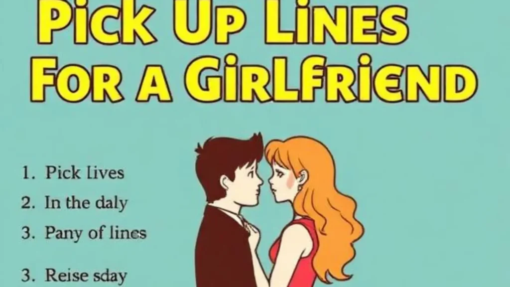 Pick Up Lines for a Girlfriend