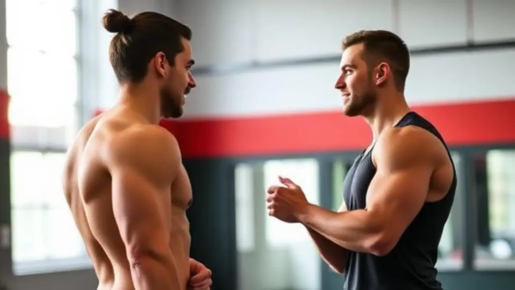 Pick Up Lines in Gym