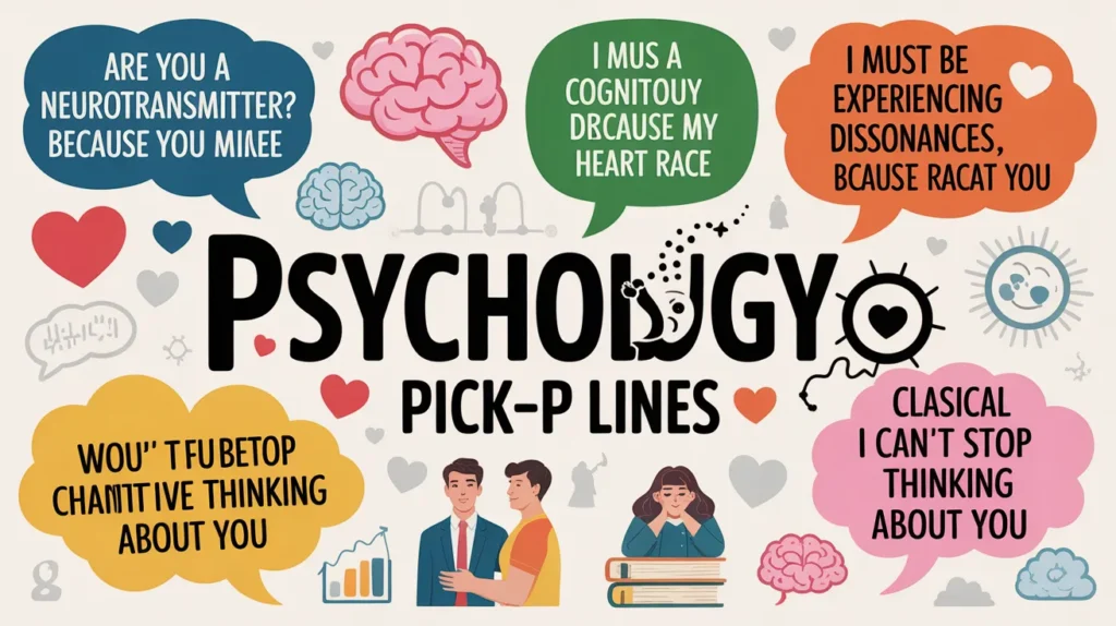Psychology Pick Up Lines