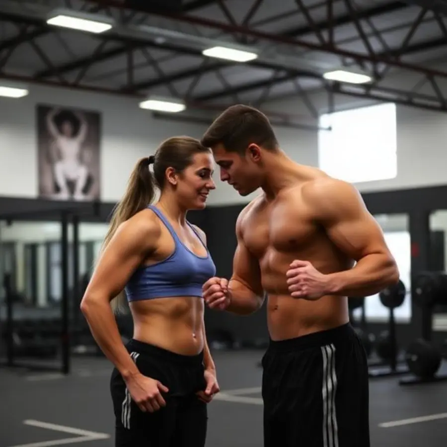 Pick Up Lines in Gym