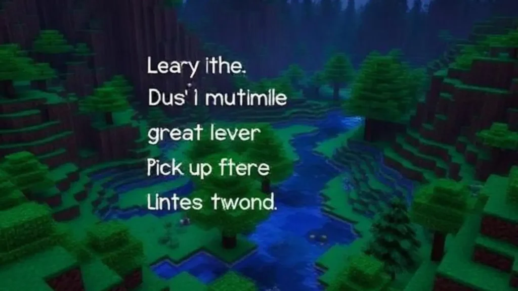 Pick Up Lines Minecraft