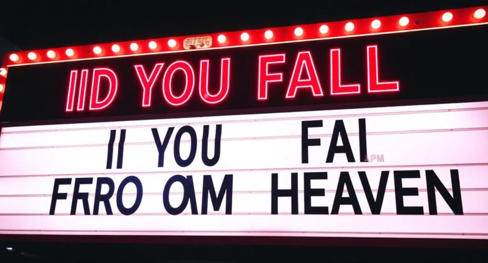 did you fall from heaven pick up line