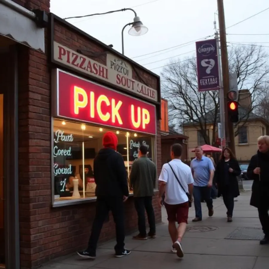 pick up line pizza