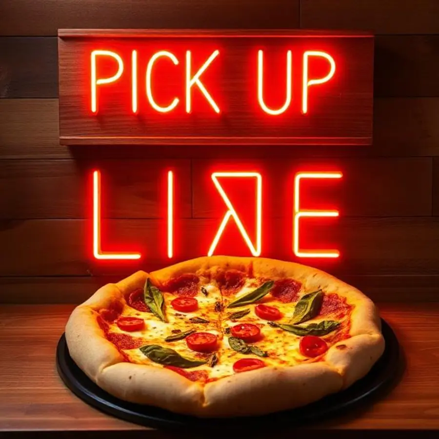 pick up line pizza