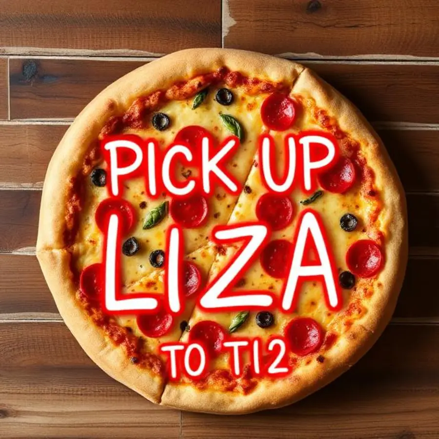 pick up line pizza