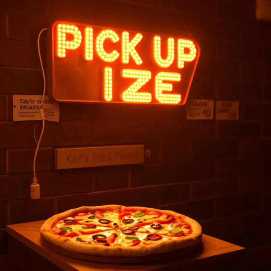 pick up line pizza