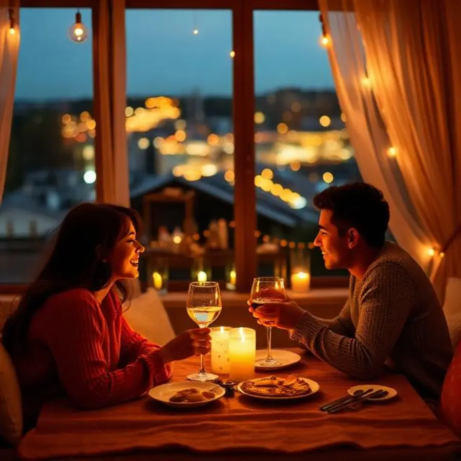 date night ideas for couples at home
