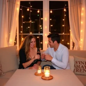 cute ideas for date night at home